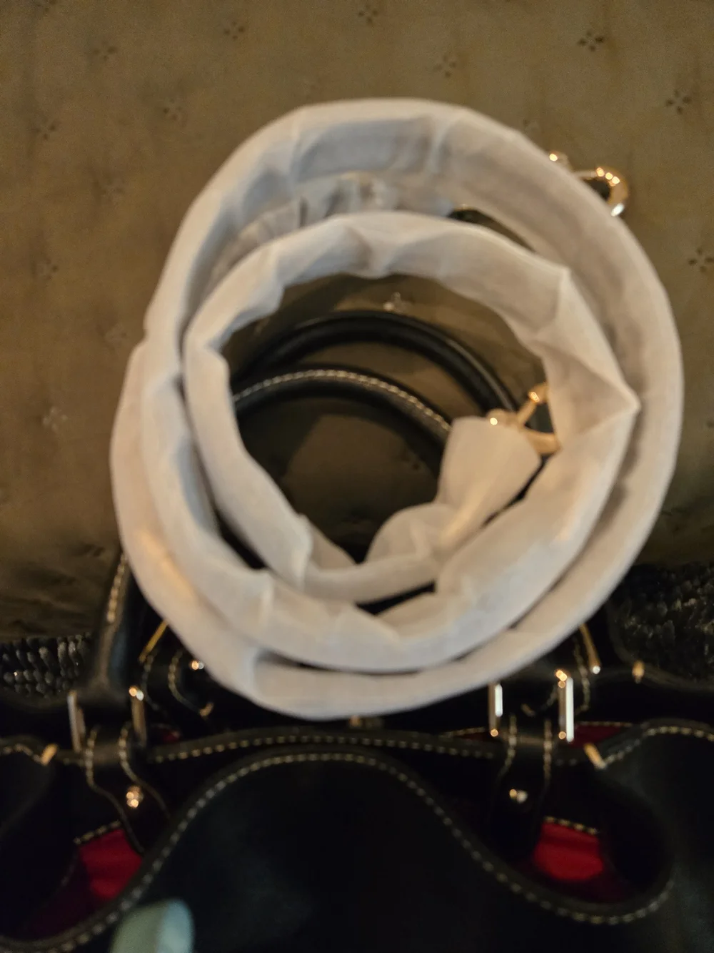 🌹Dooney & Bourke Large Brenna Women's Tote- Shoulder In Smooth Black Saffiano🐣